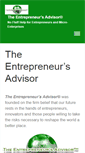 Mobile Screenshot of blog.theentrepreneursadvisor.com